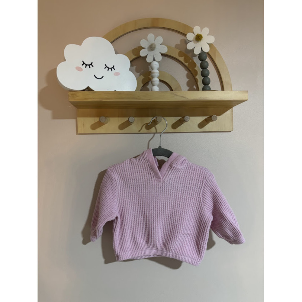 Old Navy Pink waffle hoodie